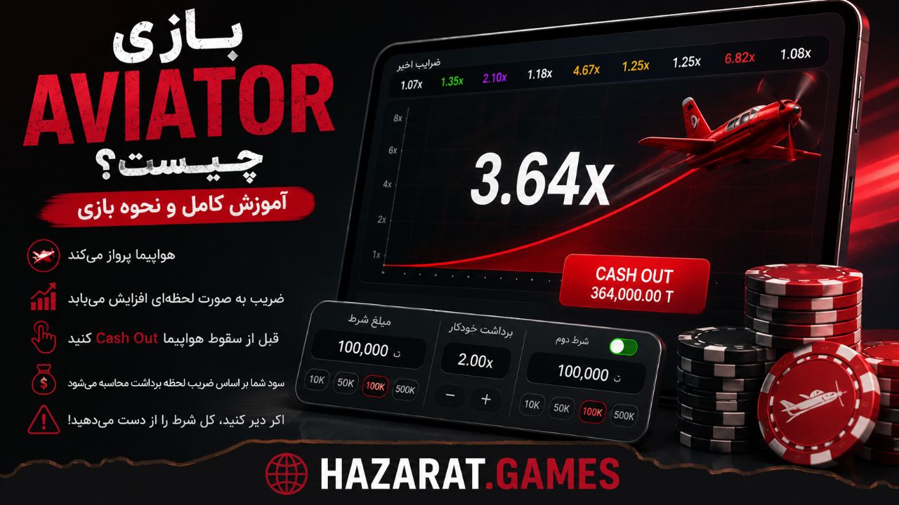 بازی aviator