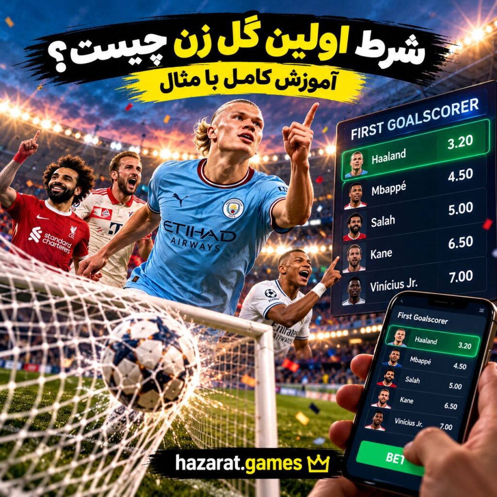 شرط اولین گل زن